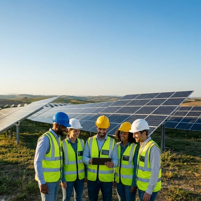 OG Solar Enerji kurulum ekibi sahada